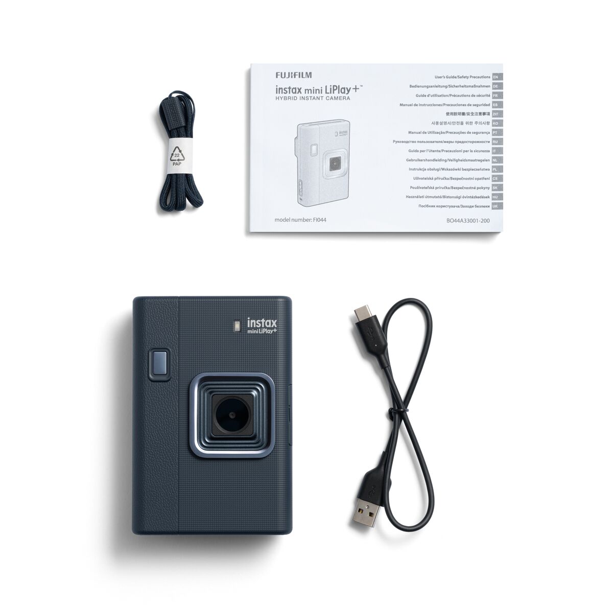 Câmera e Impressora para Smartphone Fujifilm instax mini LiPlay+™ Navy