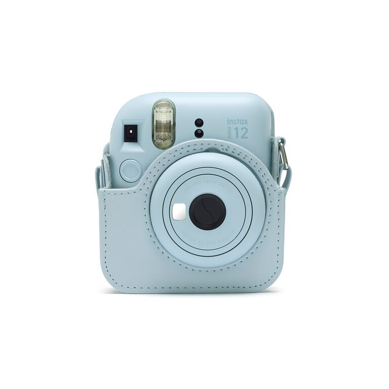 Câmera Instantânea Fujifilm instax mini 12™ Azul Candy + Pack 10 filmes Mermaid Tail + Bolsa Azul Candy