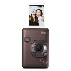 Câmera e Impressora para Smartphone Fujifilm Instax Mini LiPlay Deep Bronze