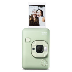 NOVA COR - Câmera e Impressora para Smartphone Fujifilm Instax Mini LiPlay Matcha Green