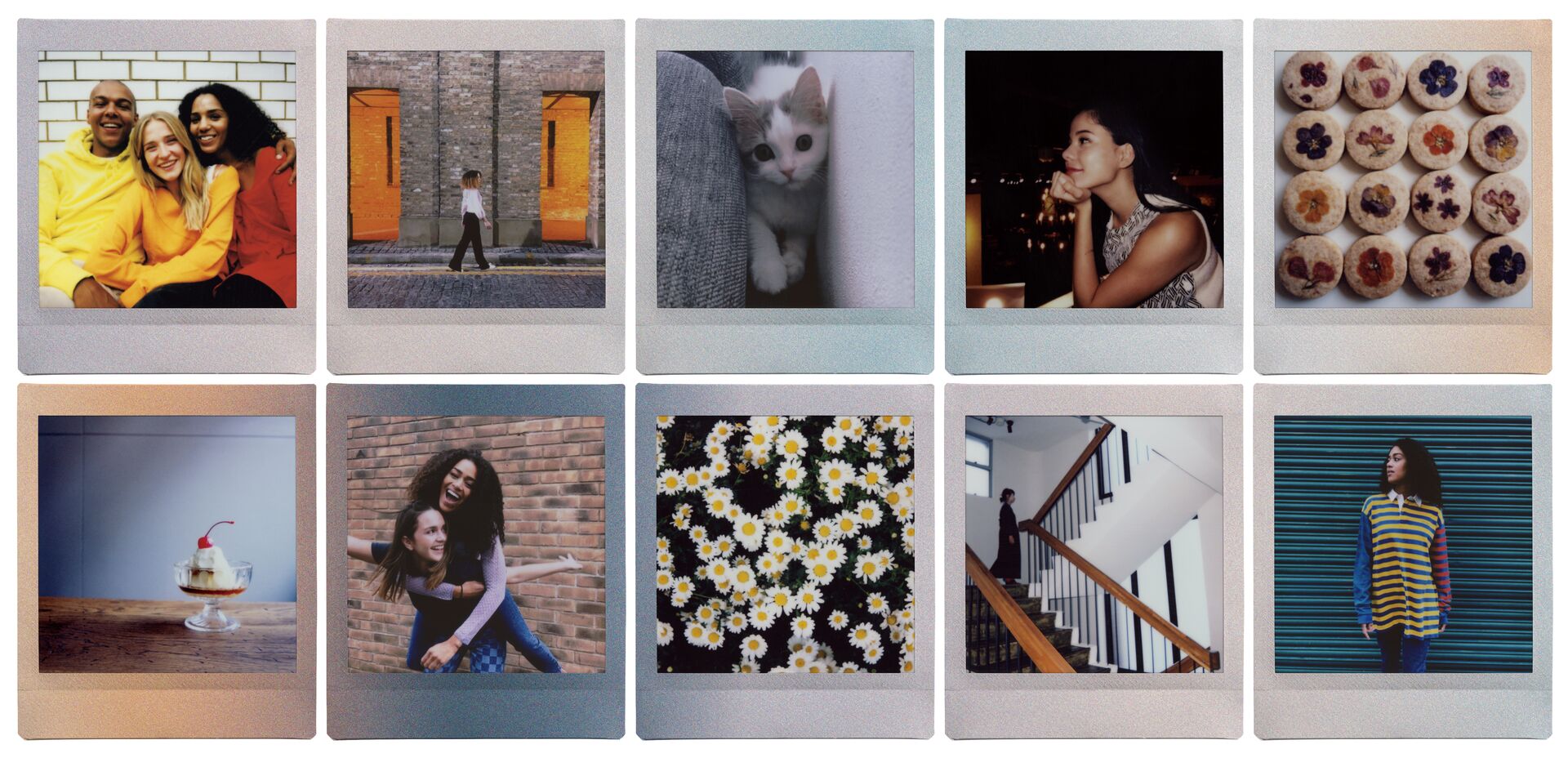 Combo de Filmes Fujifilm instax™ SQUARE Sunset com 30 Fotos + Ecobag instax Square