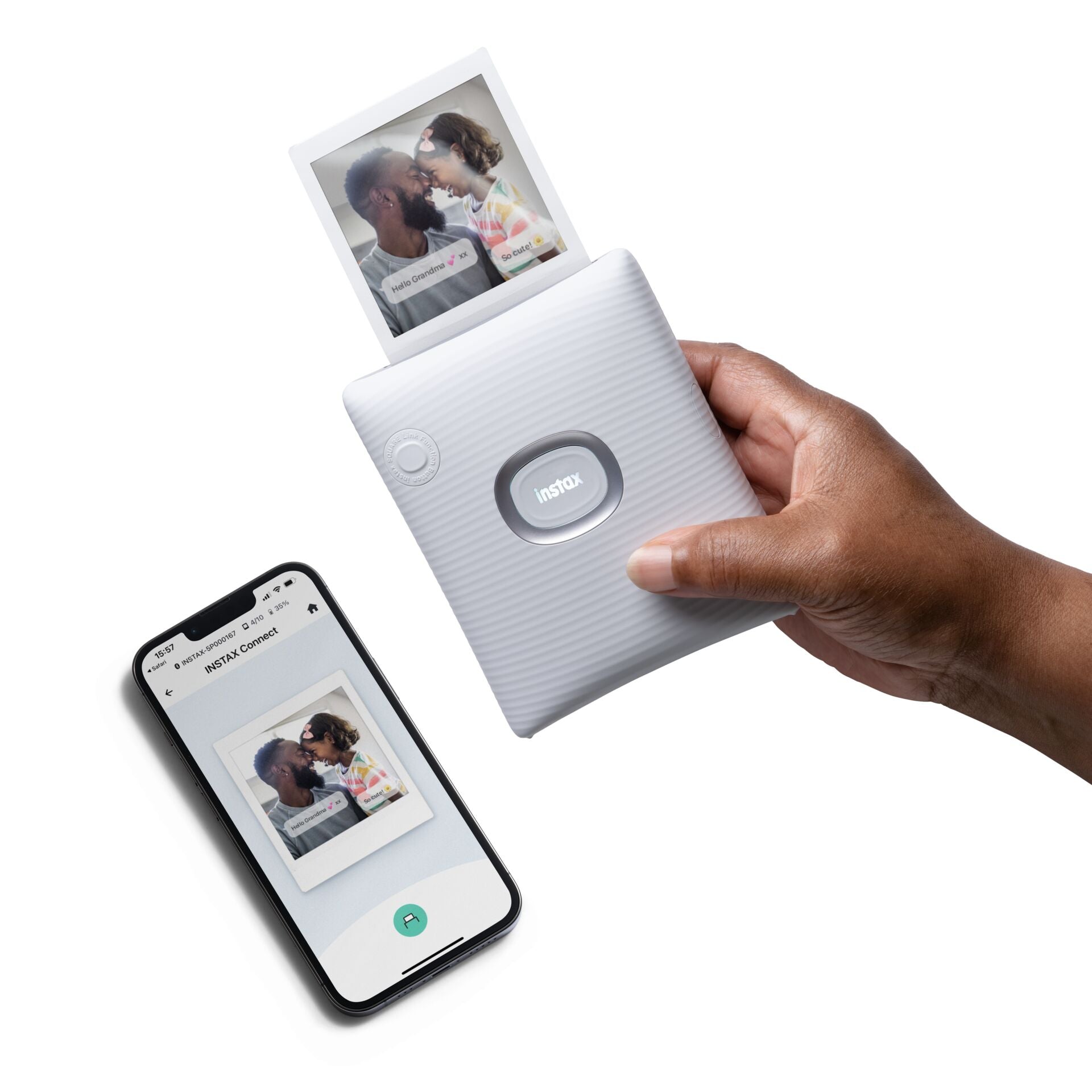 Impressora para celular Fujiflm instax SQUARE Link™ - White