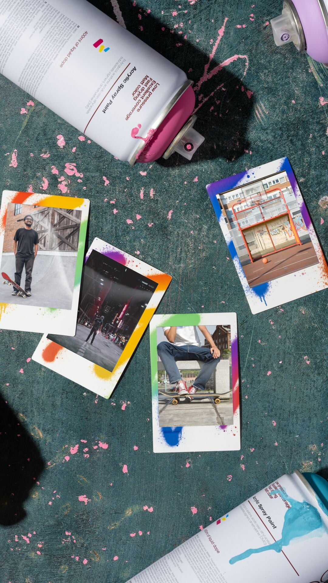 Combo de Filmes Fujifilm instax™ mini Spray Art 30 Fotos