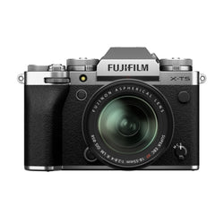 Kit Câmera Digital Mirrorless Fujifilm X-T5 Prata + Lente Zoom Fujifilm Fujinon XF18-55mm F2.8-4 R LM OIS