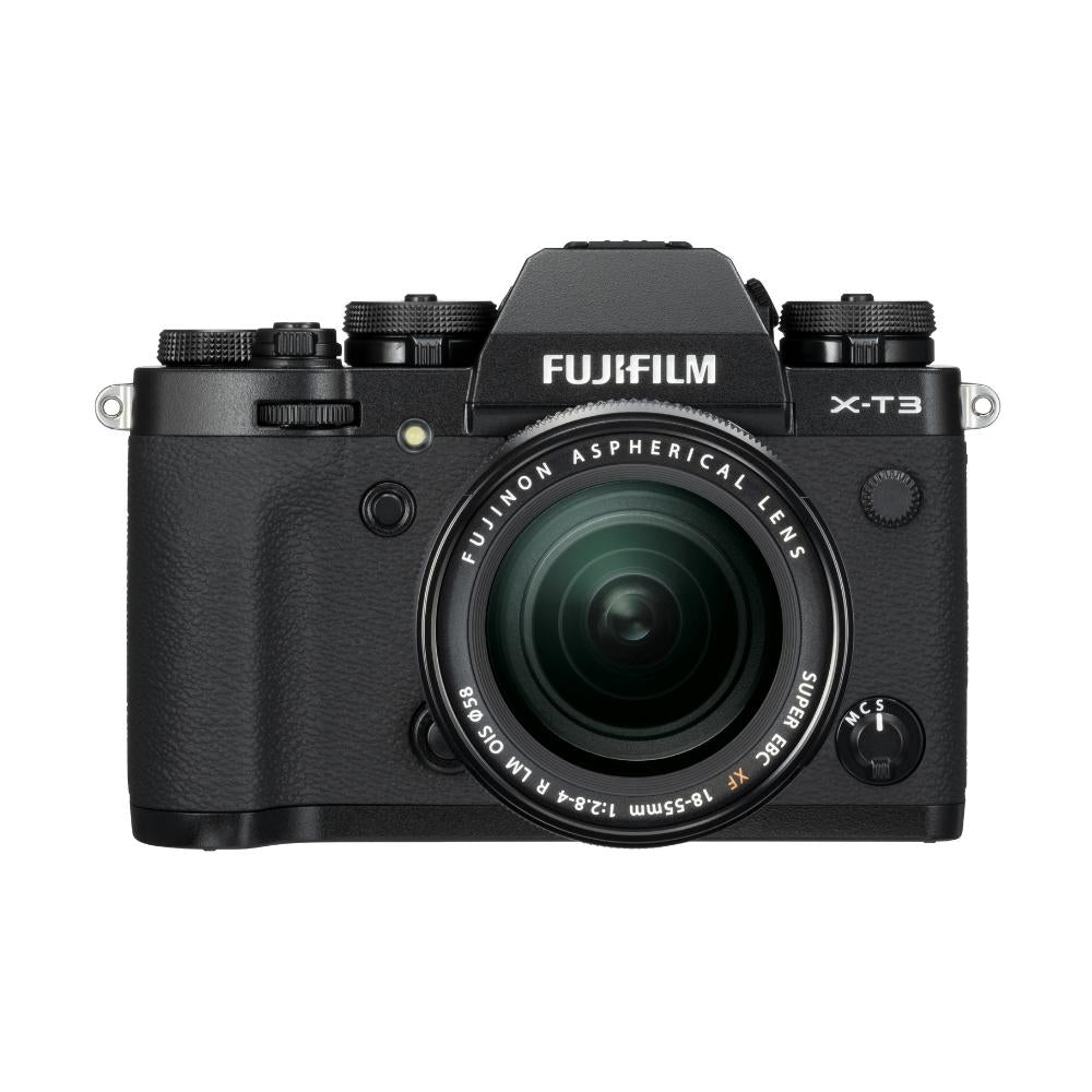 Câmera Digital Mirrorless Fujifilm X Series X-T3 - Preta (Carregamento USB-C) + Lente Zoom Fujifilm Fujinon XF18-55mm F2.8-4 R LM OIS