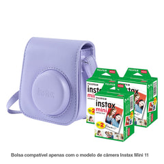 Fujifilm Instax Mini 11 Camera & store 60 count film (3×20ct)