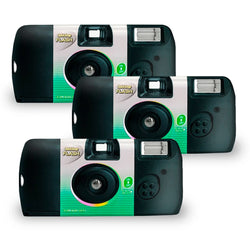 Combo |  3 Fujifilm QuickSnap - Câmera analógica de uso único com filme embutido