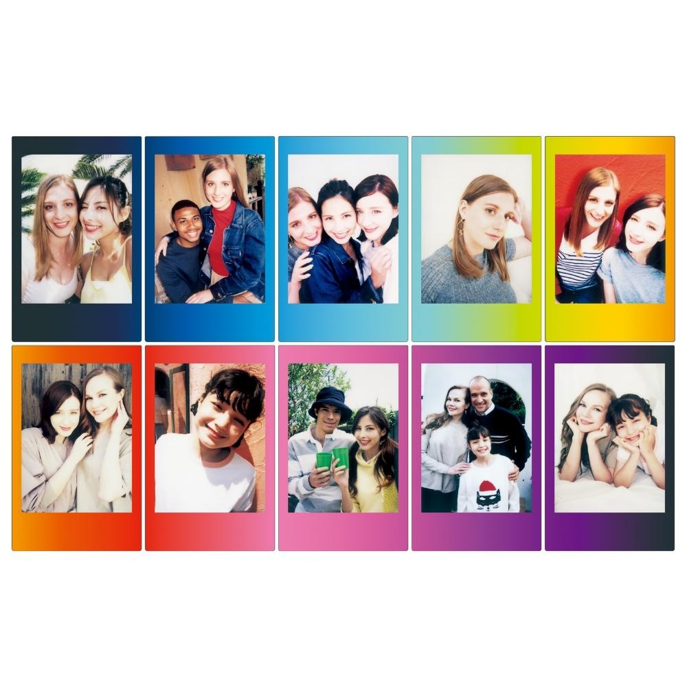 Combo de Filmes Fujifilm instax™ mini Rainbow 30 Fotos
