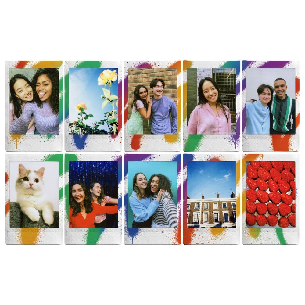 Combo de Filmes Fujifilm instax™ mini Spray Art 30 Fotos