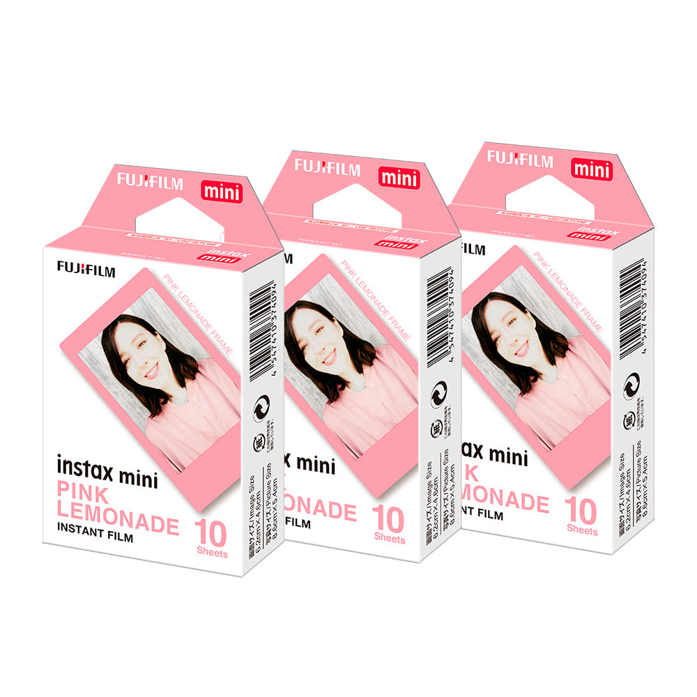 Combo de Filmes Fujifilm instax™ mini Pink Lemonade 30 Fotos