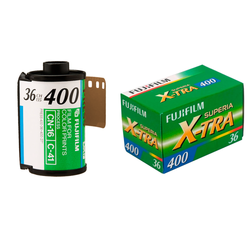 Combo 4 Filmes Negativos Fujifilm Superia X-TRA ISO 400 35mm