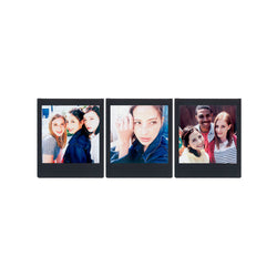 Combo de Filmes Fujifilm Instax Square Black com 30 Fotos
