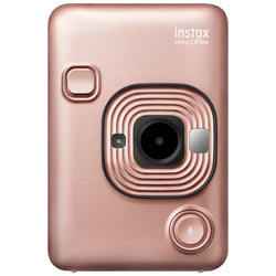 Câmera e Impressora para Smartphone Fujifilm Instax Mini LiPlay Blush Gold